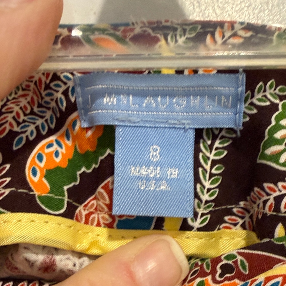 J. McLaughlin Multicolor Patterned Ankle Pants - image 2